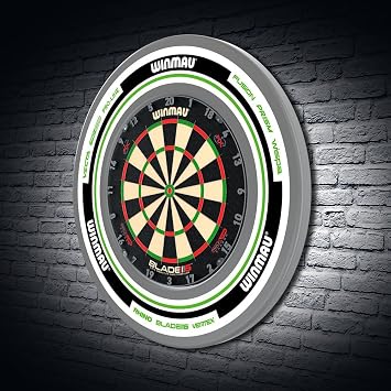 WINMAU Pro Line & Advance Original Dartboard Surround Ring Wall Protector - Durable Backboard for Dart Boards - Professional Darts Accessory for Starters & Advanced Players - Multiple Designs