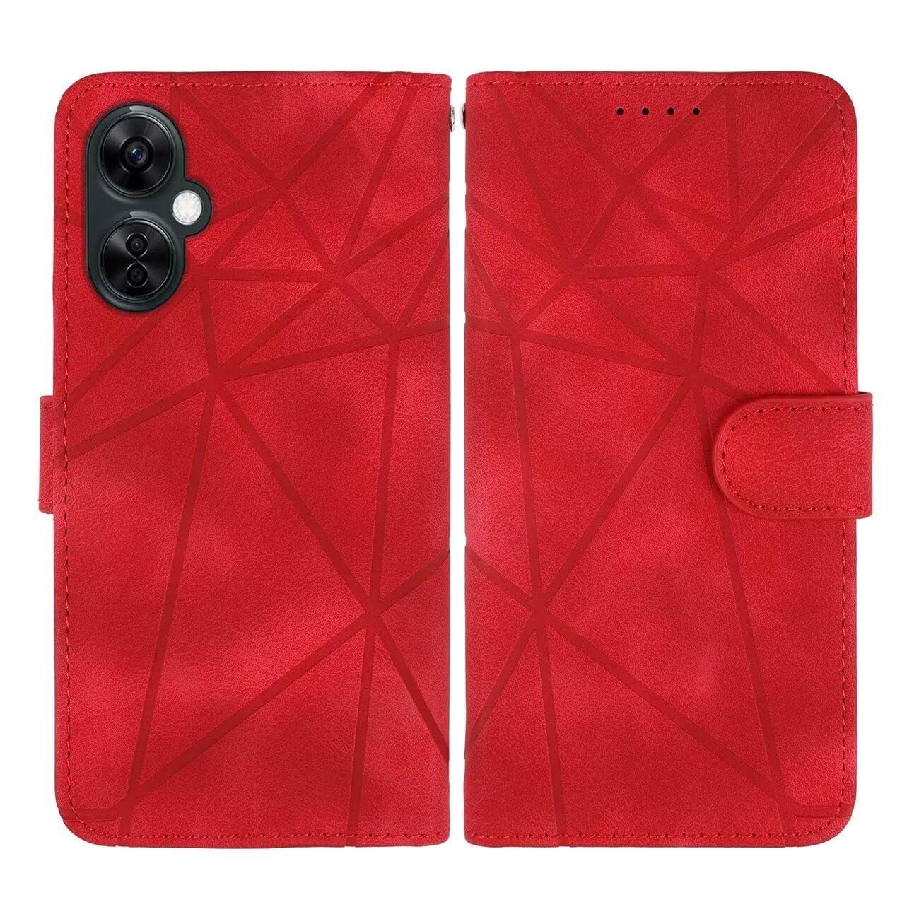 Wanyuexes Case for OnePlus Nord N30/OnePlus Nord CE 3 Lite 5G/Oppo K11X Wallet Case with Tempered Glass Screen Protector - Image 4