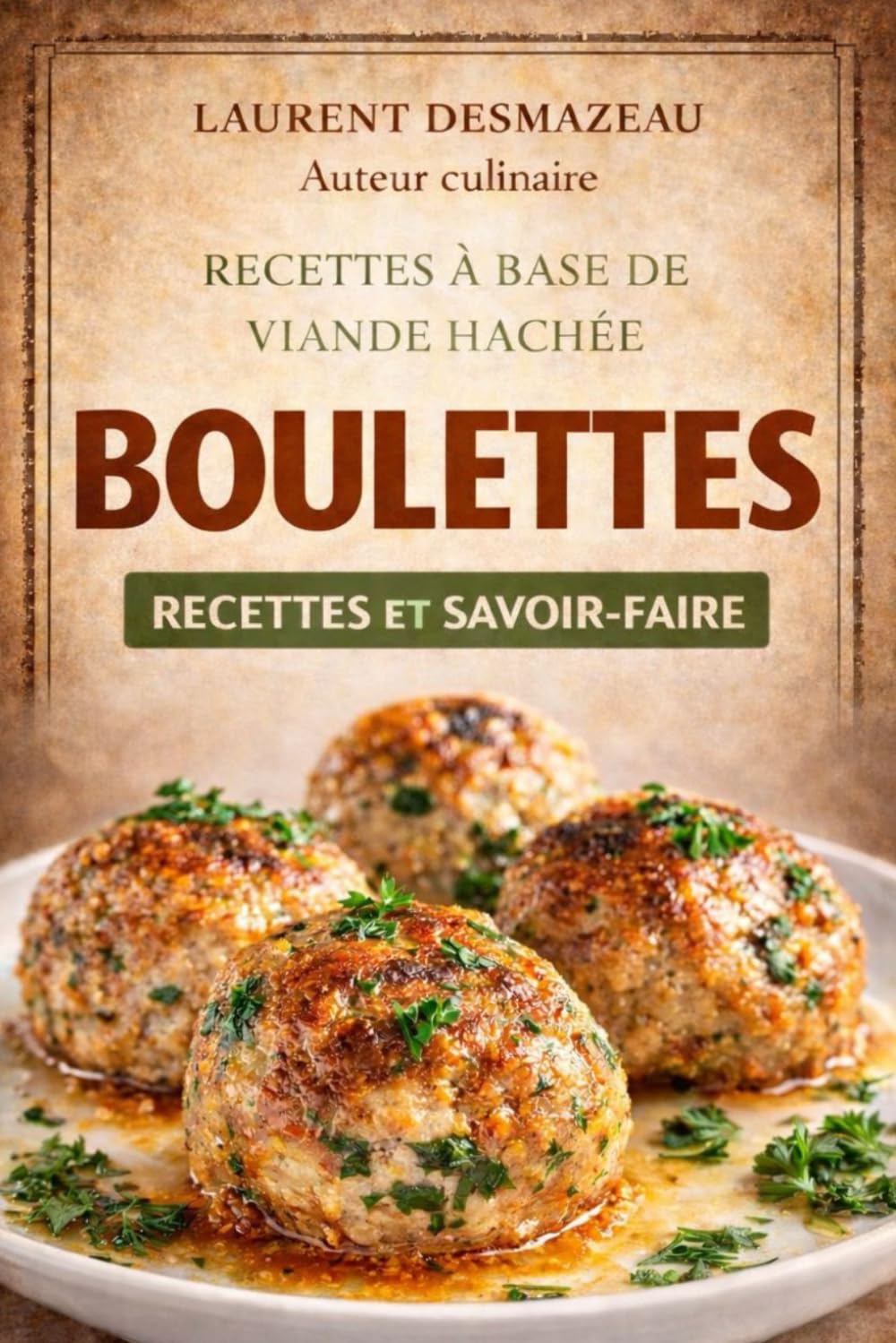 BOULETTES : RECETTES ET SAVOIR-FAIRE: Le guide complet pour maîtriser la viande hachée, les sauces et les gestes essentiels