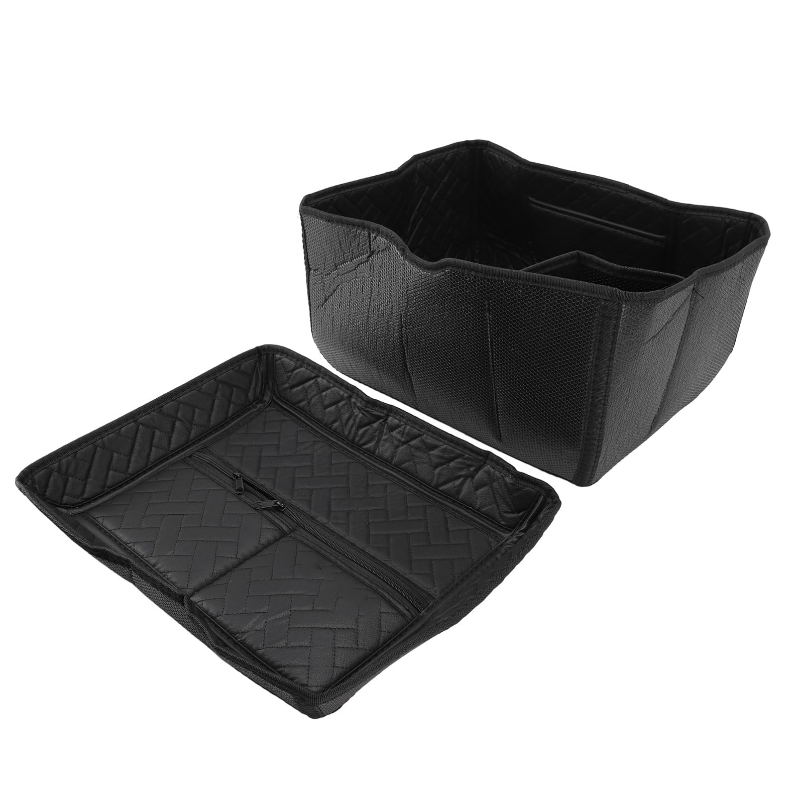 Fodera per Bauletto per Moto da 45 Litri Fodera per Bauletto in Pelle PU Durevole per Pilota Cuscinetti Interni Antiusura per Scatola di Coda per Moto (BLACK)