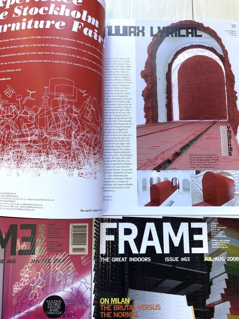 Amazon.co.jp: オランダのインテリア雑誌「FRAME」4冊セット : ホーム