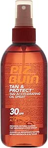 PIZ BUIN Tan &amp; Protect – Tan Accelerating Oil Spray SPF 30 – 150 ml (Packaging May Vary)
