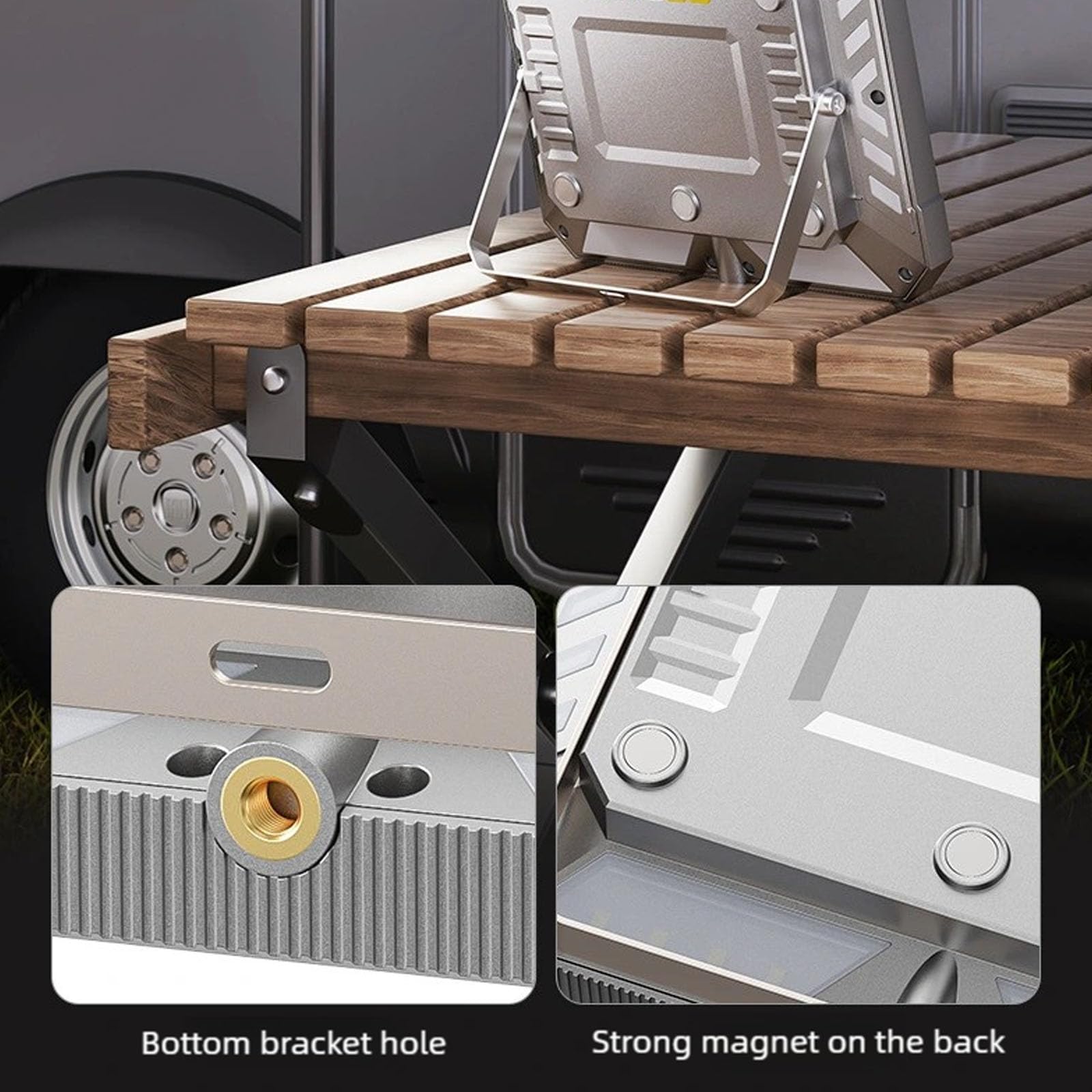 Lampe de tente de camping LED étanche portable à suspendre pour le camping, la pêche, le travail, lampe de nuit étanche à suspendre