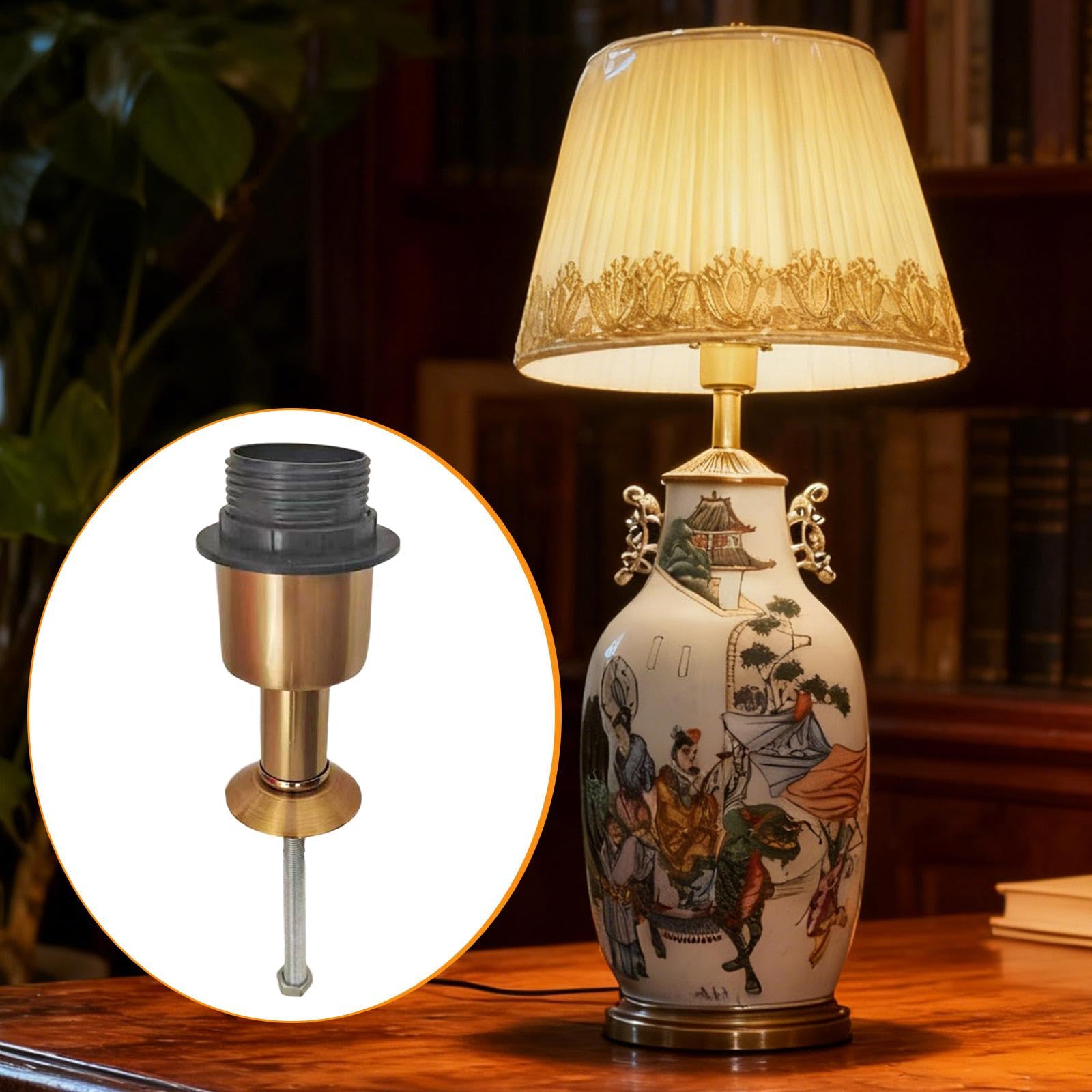 Socle de Lampe Porte-Lampe de Bouteille en Céramique Base Métallique Bouchon Support E27 pour Installation Facile Accessoire pour Brassage Lumières At, Style C