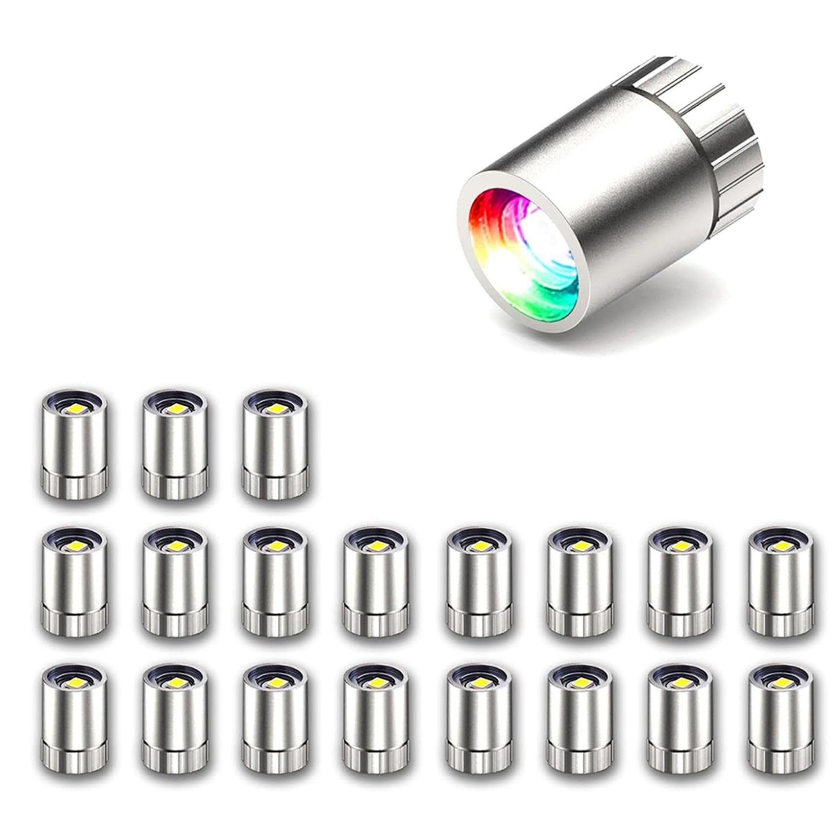 200 Miniaturowe Diody LED, Małe Lampki do Rękodzieła, Miniaturowe Lampki Zasilane Bateryjnie, Światła (Zmiana Wielu Kolorów)