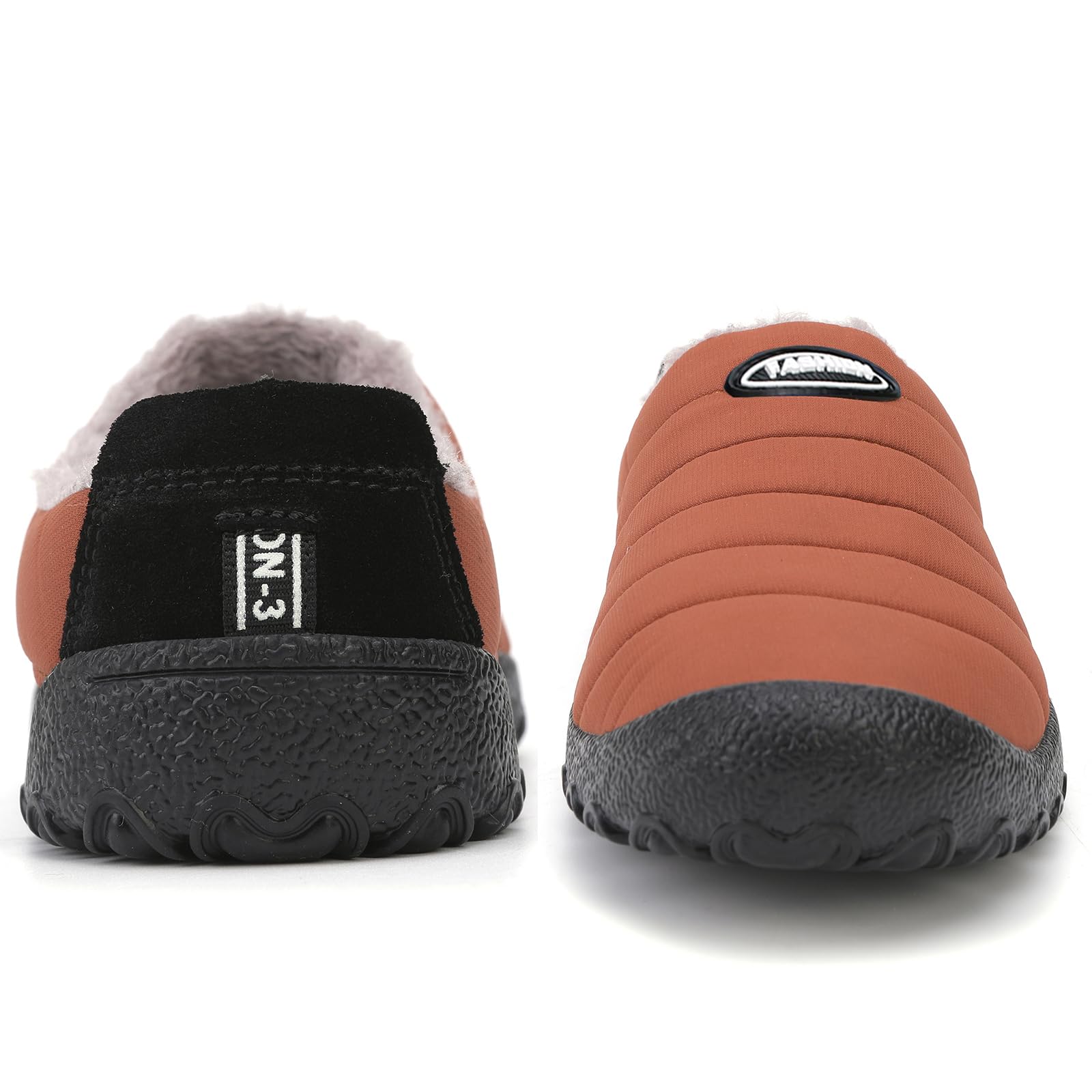 Rojeam Invierno Zapatillas de Casa para Hombre Mujer Pantuflas Antideslizantes Cálidas y Cómodas Zapatillas de Estar por Casa