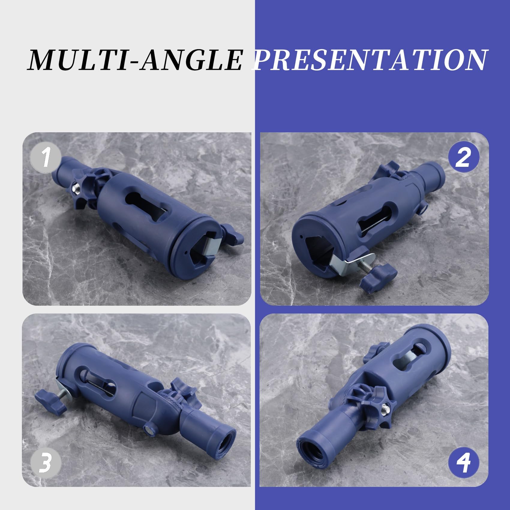Multi-Angle Pinceau Extenseur -Outil de Bordure de Peinture pour les Murs, Garniture et Coin Pôle D'Extension de Rouleau de Peinture-Peinture