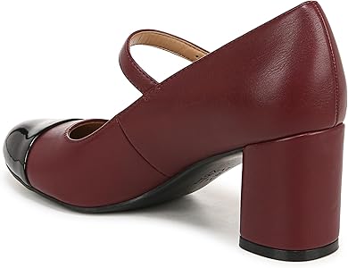 Amazon.com | Naturalizer Womens Lovable Cap Toe Mary Jane Pump