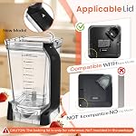 YXPOIMN 72oz BN751 Pitcher Compatible with Ninja Professional Plus Blender | (New Model Compatible), 72oz XL Total Crushing Replacement Pitcher for Ninja BN750 BN800 BN801 BN805 DB751A, Dishwasher Safe