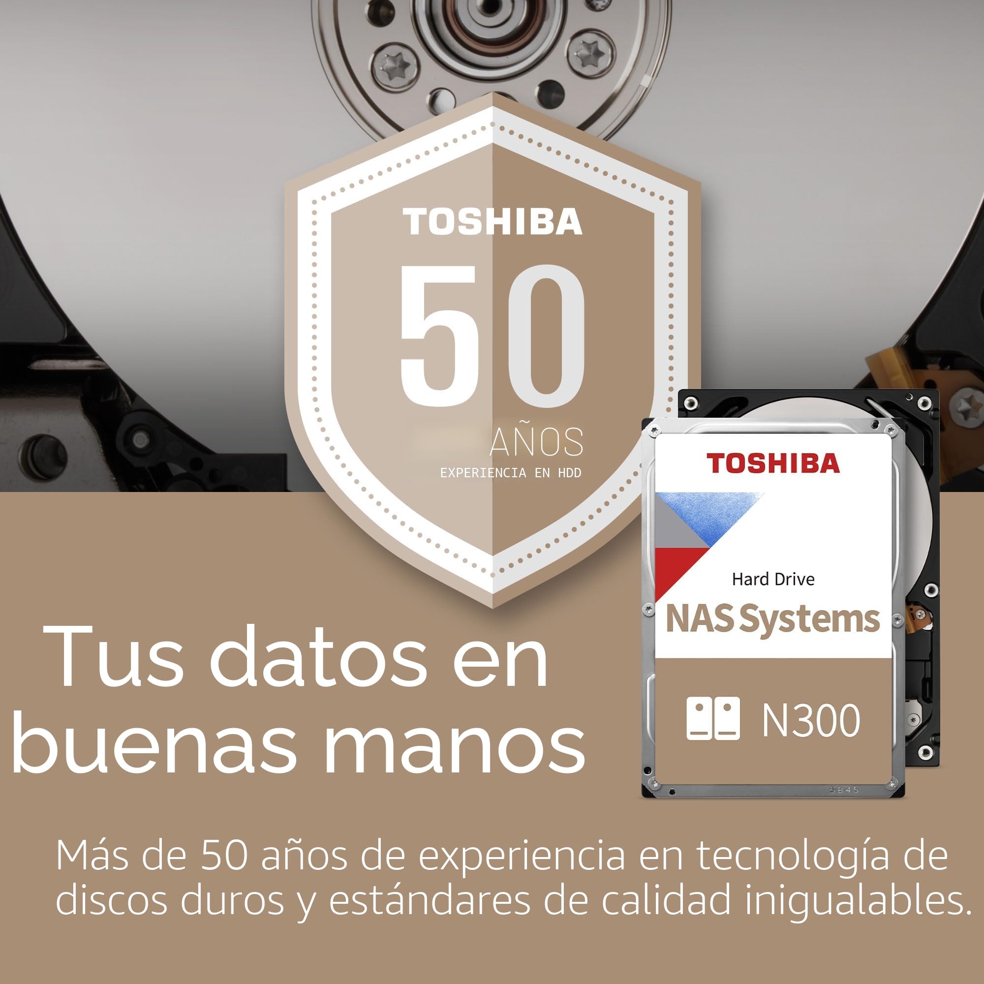 Toshiba N300 Nas Hard Drive 8tb Bulk - Serial Ata - 8.000 Gb (mn10ada800s)