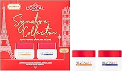 L'Oreal Paris Revitalift Signature Collection SPF Day Cream + Night Cream Skincare Anti Wrinkle Gift Set For Her