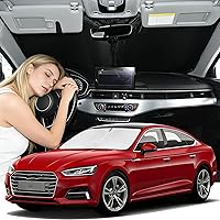 Vista 152 de Parasol de 4 capas para parabrisas, ajuste personalizado, tela 240T, parasol retráctil que bloquea los rayos ultravioletas, accesorios para automóvil