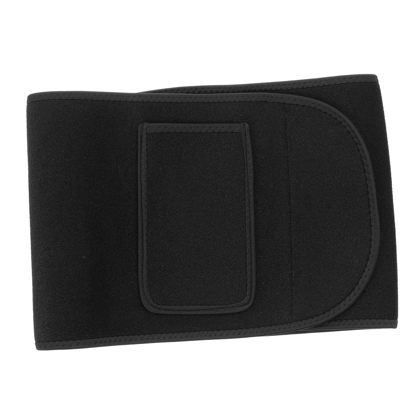 OSOLADY Waist Trimmer for Women Breathable Waist Brace Comfortable Support Belt for Shaping and Exercise for Running and Weightlifting Quick Drying Material Black