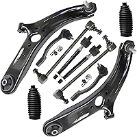Vista 507 de Detroit Axle - Kit de suspensión frontal de 10 piezas para Dodge Avenger 2008-2014, Chrysler Sebring 2007-2010, 2 brazos de control inferiores, 2
