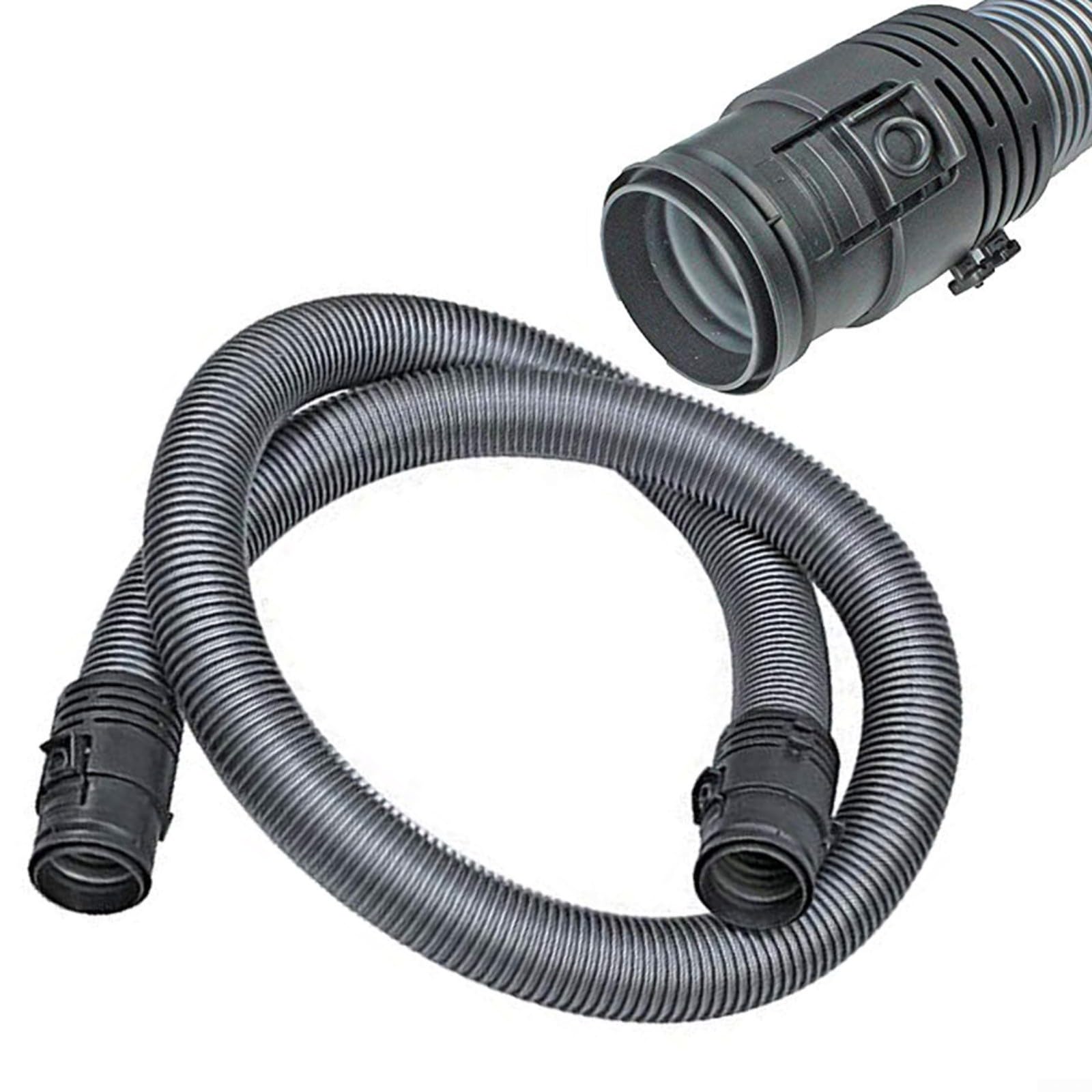 Tubo di ricambio per aspirapolvere Miele Classic C1, 1,6 m, tubo flessibile di aspirazione grigio, compatibile con serie S2000