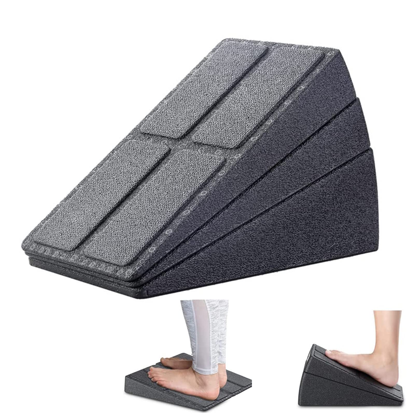 Buy 3Pcs Slant Board Squat Wedge Fitness Slant Board Calf Stretcher 8.5