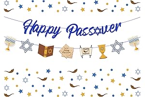 Happy Passover Banner Decorations