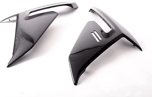 Bestem Carenado de cubierta lateral de fibra de carbono con carenado de alas de sarga para BMW S1000R 2021+