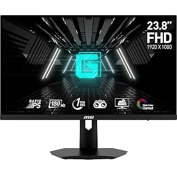 MSI G244F 23.8インチ FHDゲーミングモニター 脚ネジなし MSI