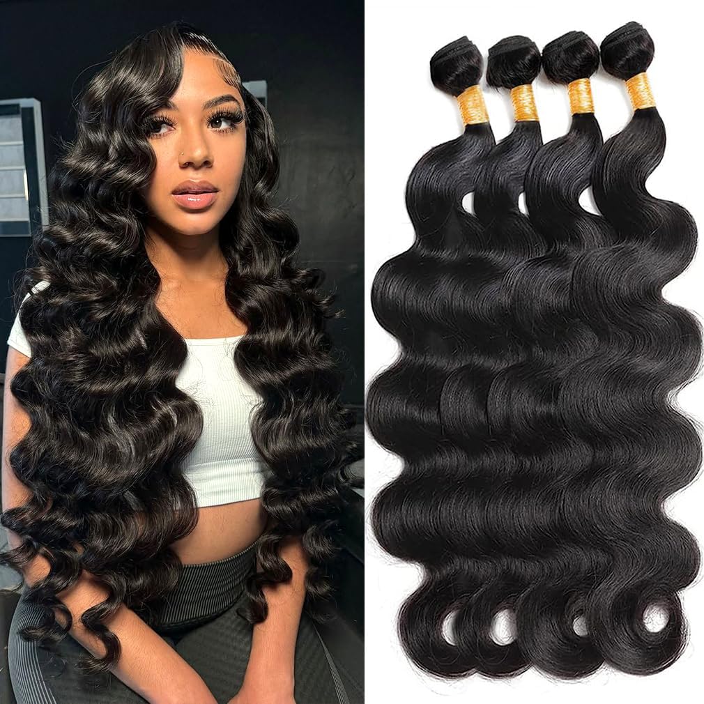 Human Hair Bundles Body Wave 22 24 26 28 Inch Desertcart INDIA
