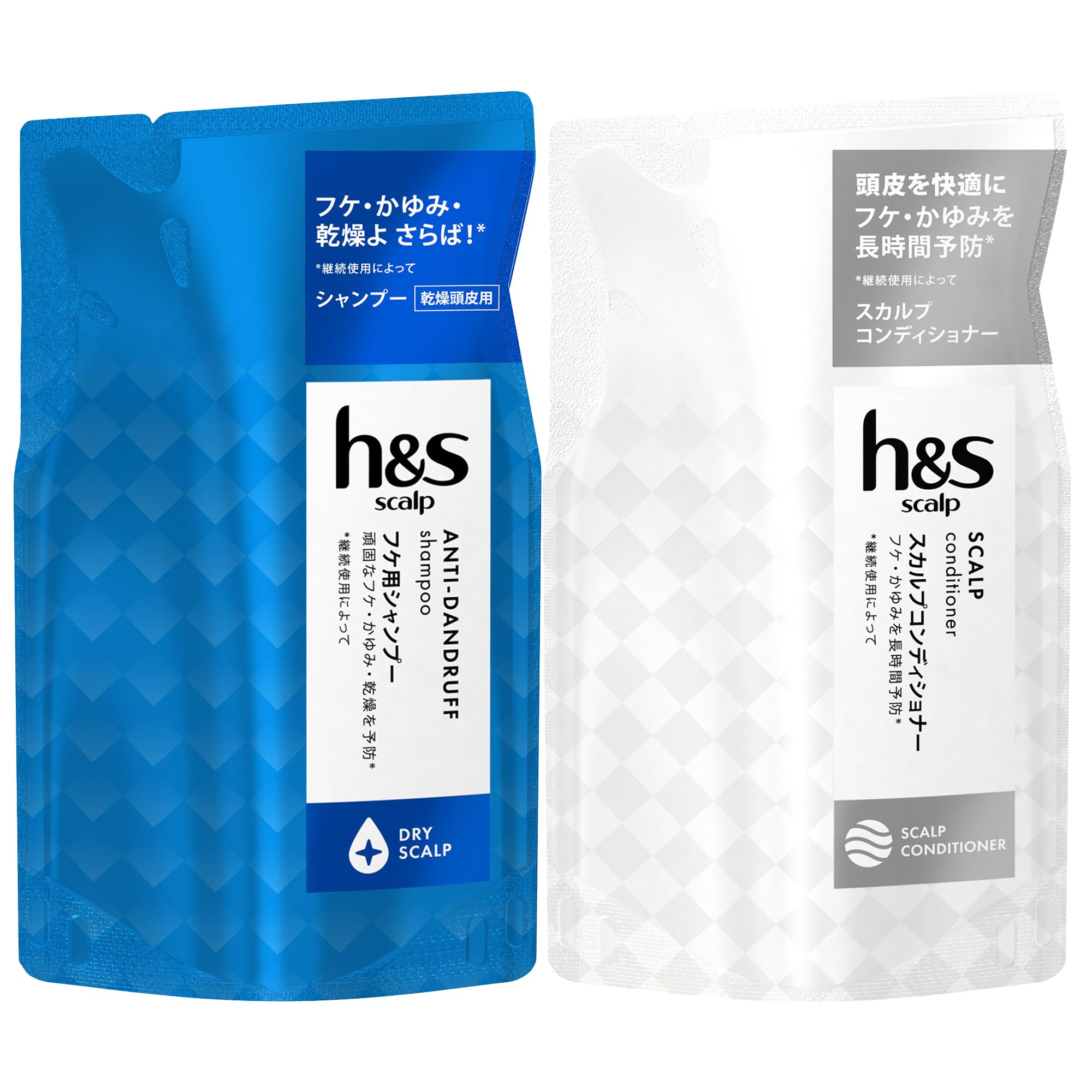 h&S スカルプリフレッシャー 50本セット Amazon.co.jp: h&s scalp Men's Dry Shampoo & Conditioner Refill Set