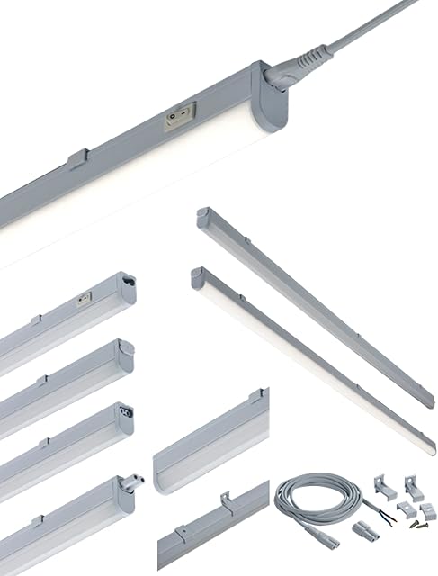Knightsbridge 230V 4W LED Linkable Striplight 4000K (277mm), 4 W, White