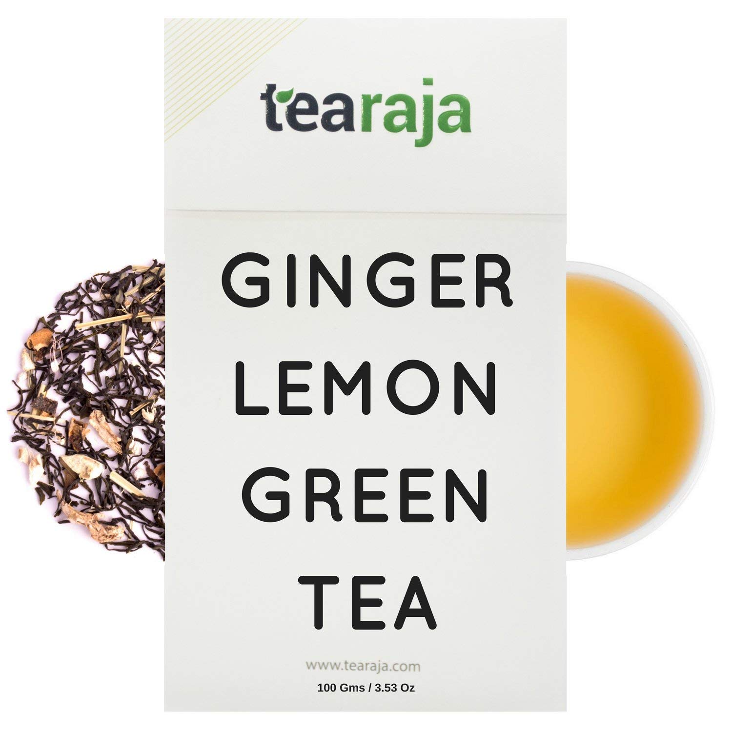 T Raja Tea Tearaja Ginger Lemon Green Tea, 100g : Amazon.in: Grocery & Gourmet Foods