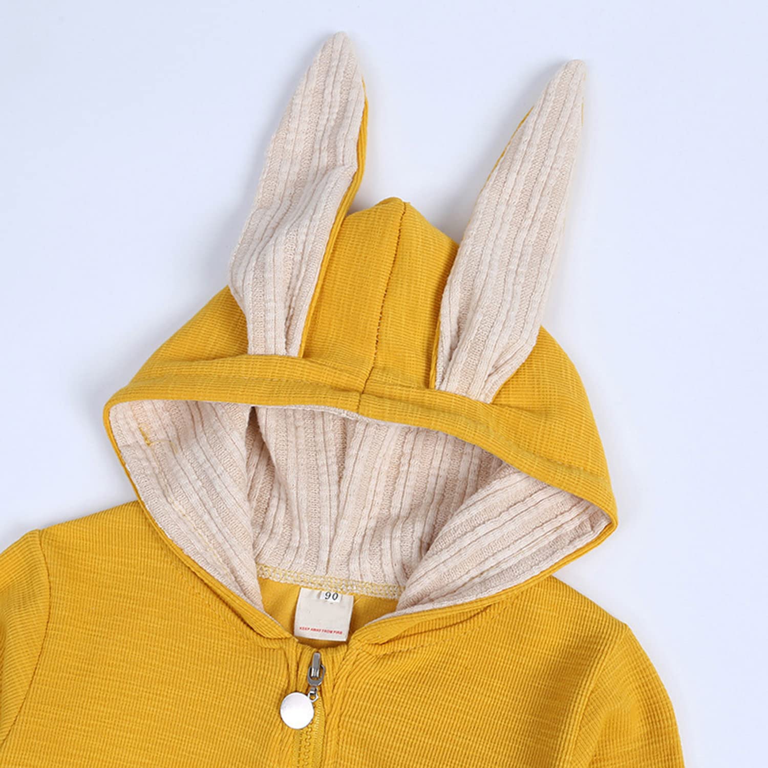 Verve Jelly Bebé recién nacido Niños Niñas Conejito Trajes de Pascua Infantil de manga larga Onesies Sudadera con capucha Mono Pijama