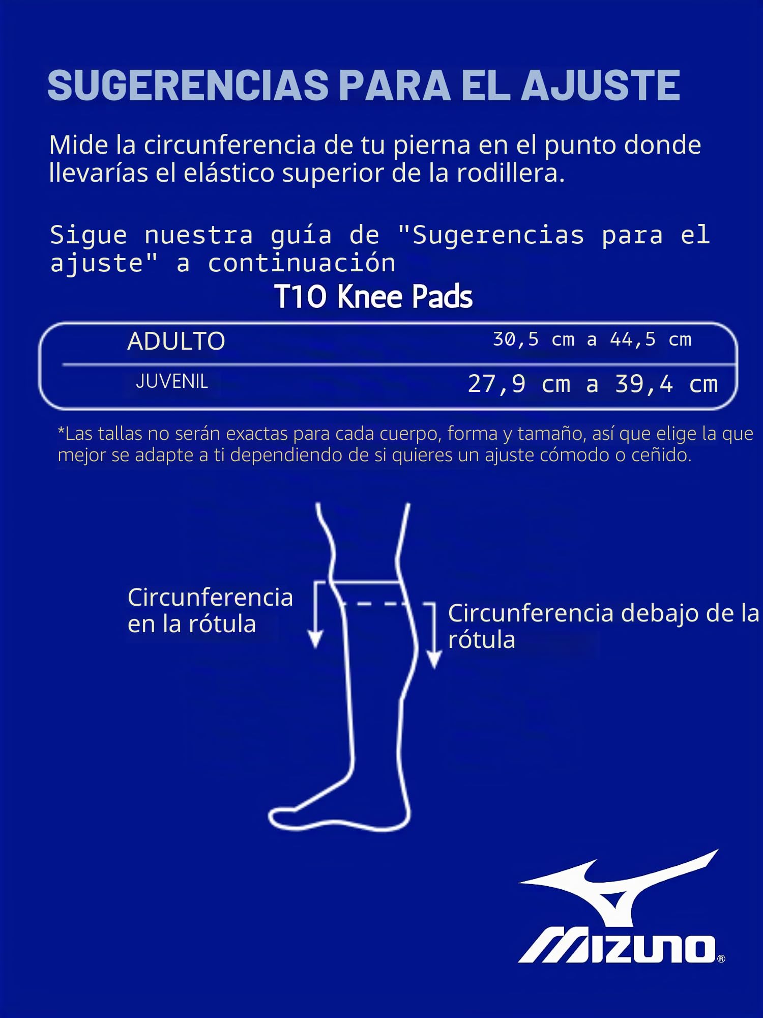Mizuno T10 Plus Rodillera