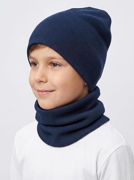 TupTam Set Cappello e Sciarpa Bambino – Caldo e Morbido Cappello e Scaldacollo Bambini - 2