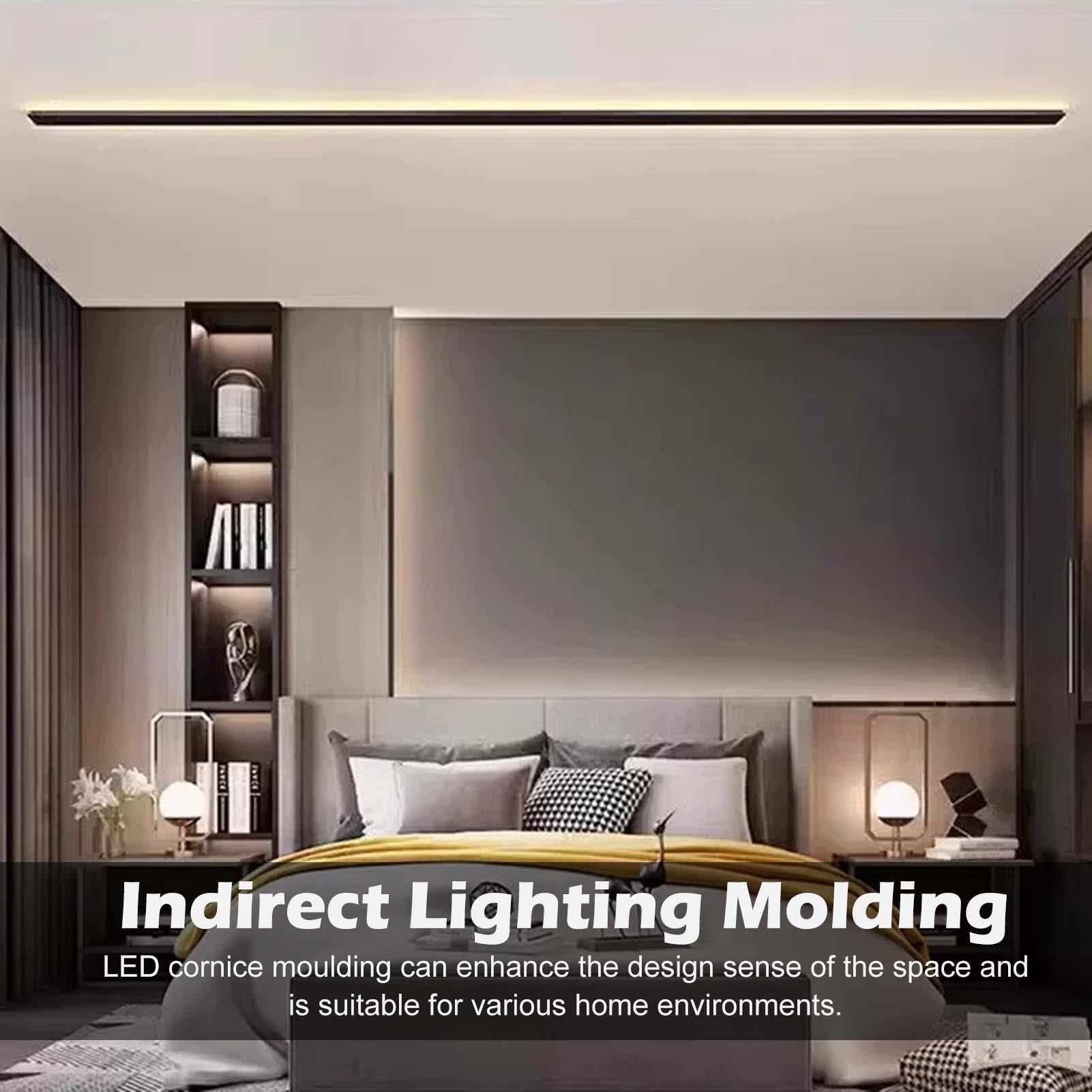 Veletta LED Soffitto LED a Doppia Emissione per Illuminazione Indiretta