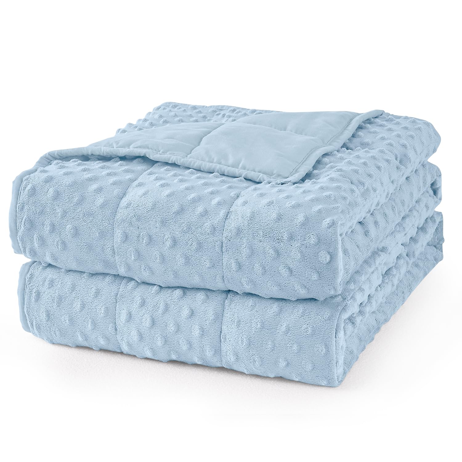 Mr. Sandman Weighted Blanket for Adults, Full Size 15 lbs, 48 x 72 Inches