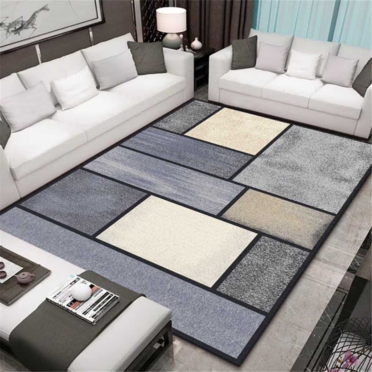 Tapis chambre enfant fille 120x160 tapis de sol pour piscine intérieur flou salon