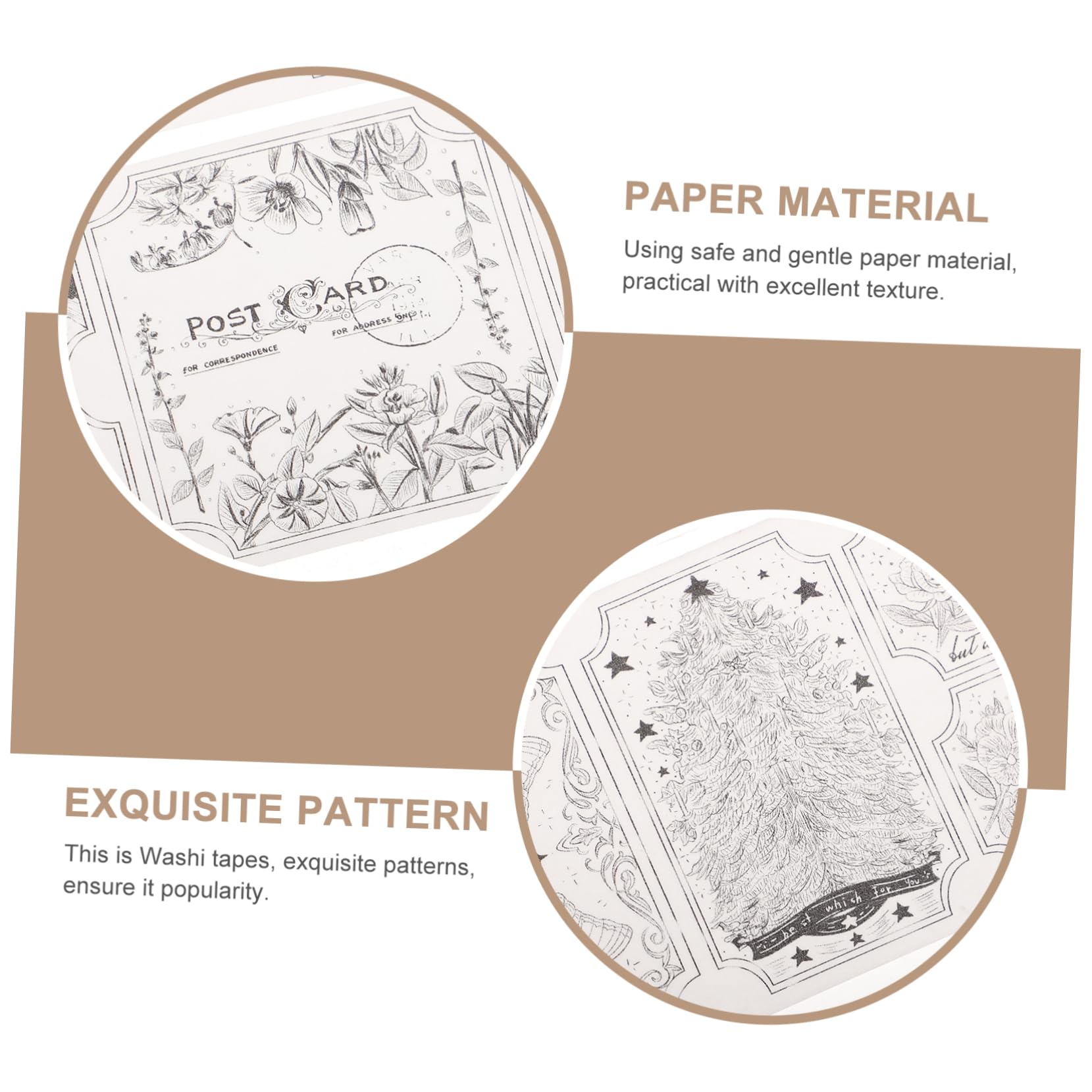 SHINEOFI 12 Nastro Decorativo Washi Adesivo Da Stile Random Per Planner Scrapbooking e Diario Nastro Delicato e Pratico Per Creazioni Artistiche e Fai Da Te
