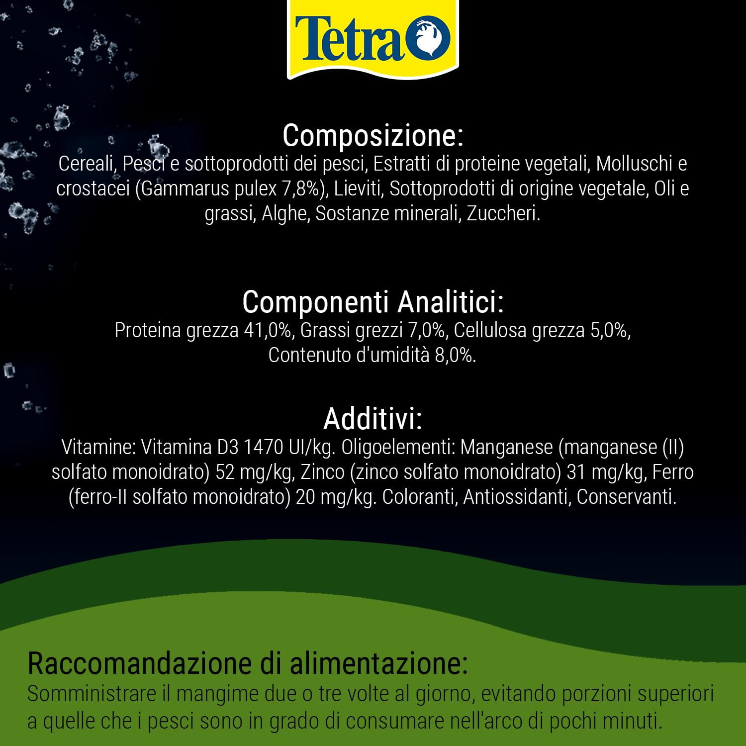 Tetra Pond Multi Mix 4 L Mangime per Pesci, Composto da 4 Diversi Tipi di Cibo (Cibo in Scaglie, Bastoncini, Gammarus, Wafer)