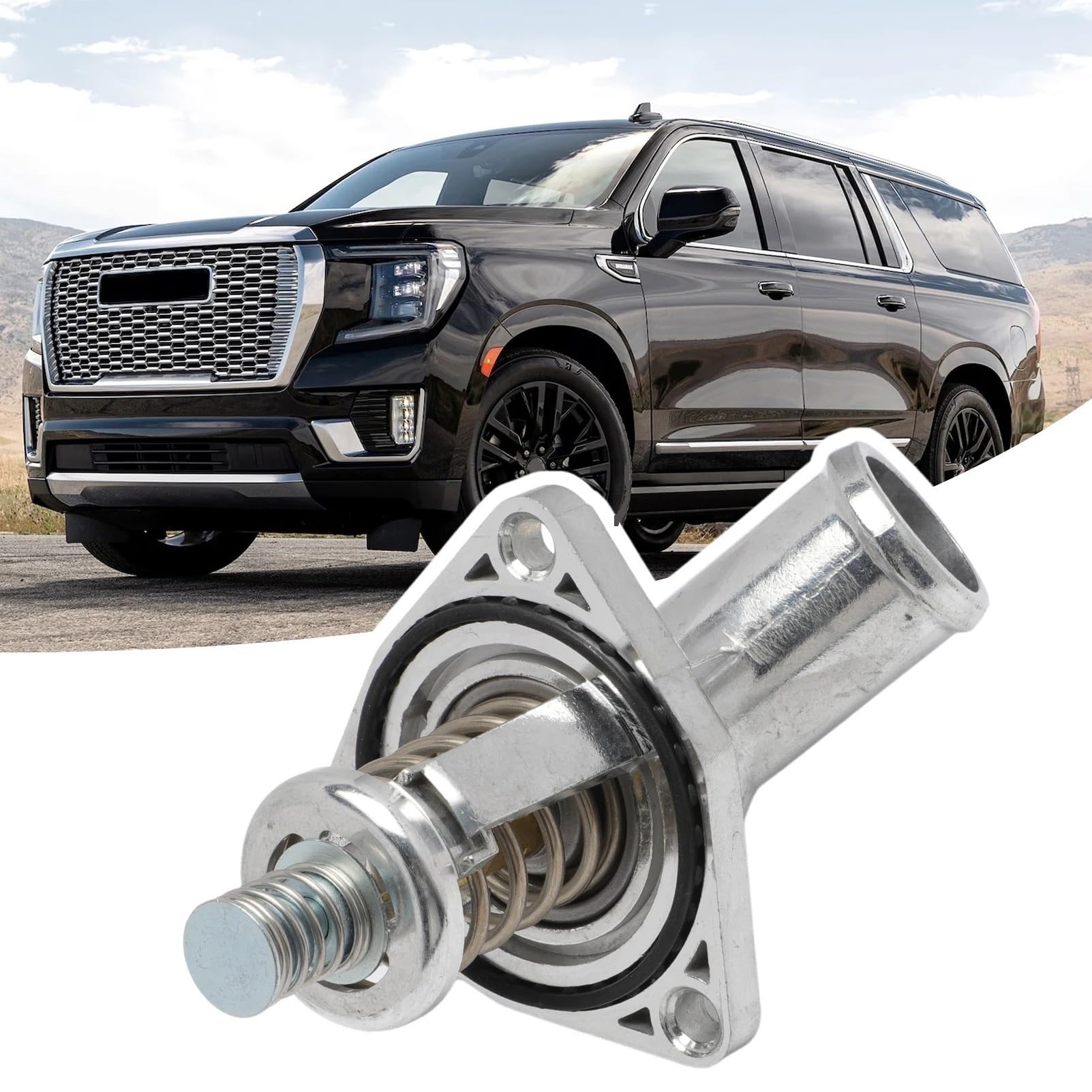 Zespół obudowy termostatu silnika 15-11125 12674639 Pasuje do Chevroleta Silverado Suburban Tahoe Corvette
