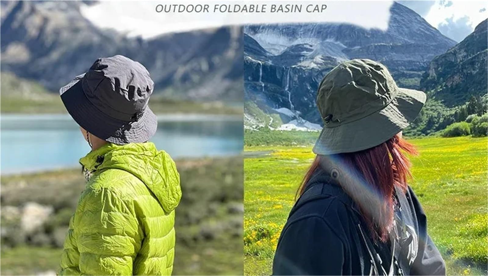 Cappello Da Pescatore Impermeabile Estivo Donna Protezione Solare Campeggio per indossare