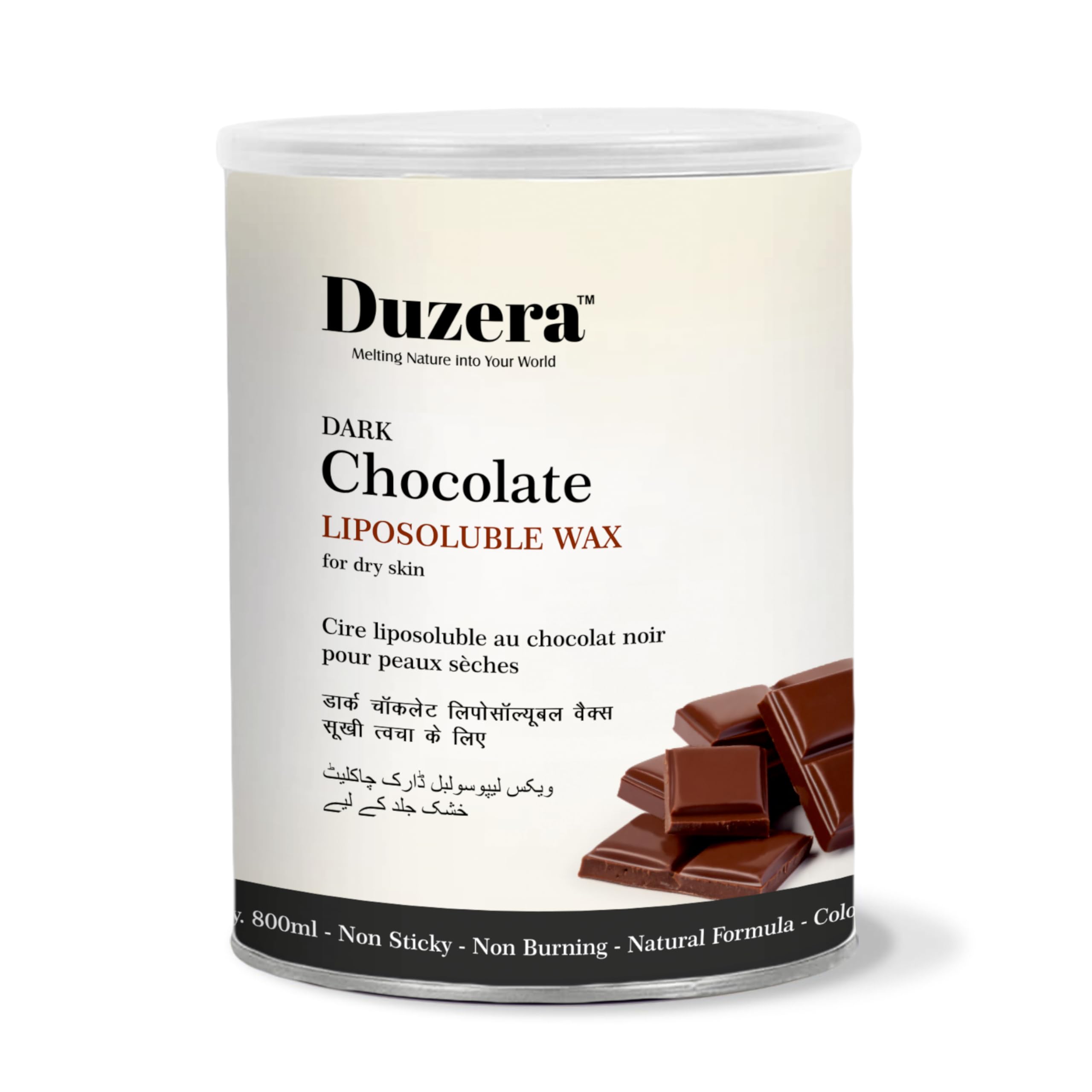 Buy DUZERA | Professional Dark Chocolate Liposoluble Wax (800ml