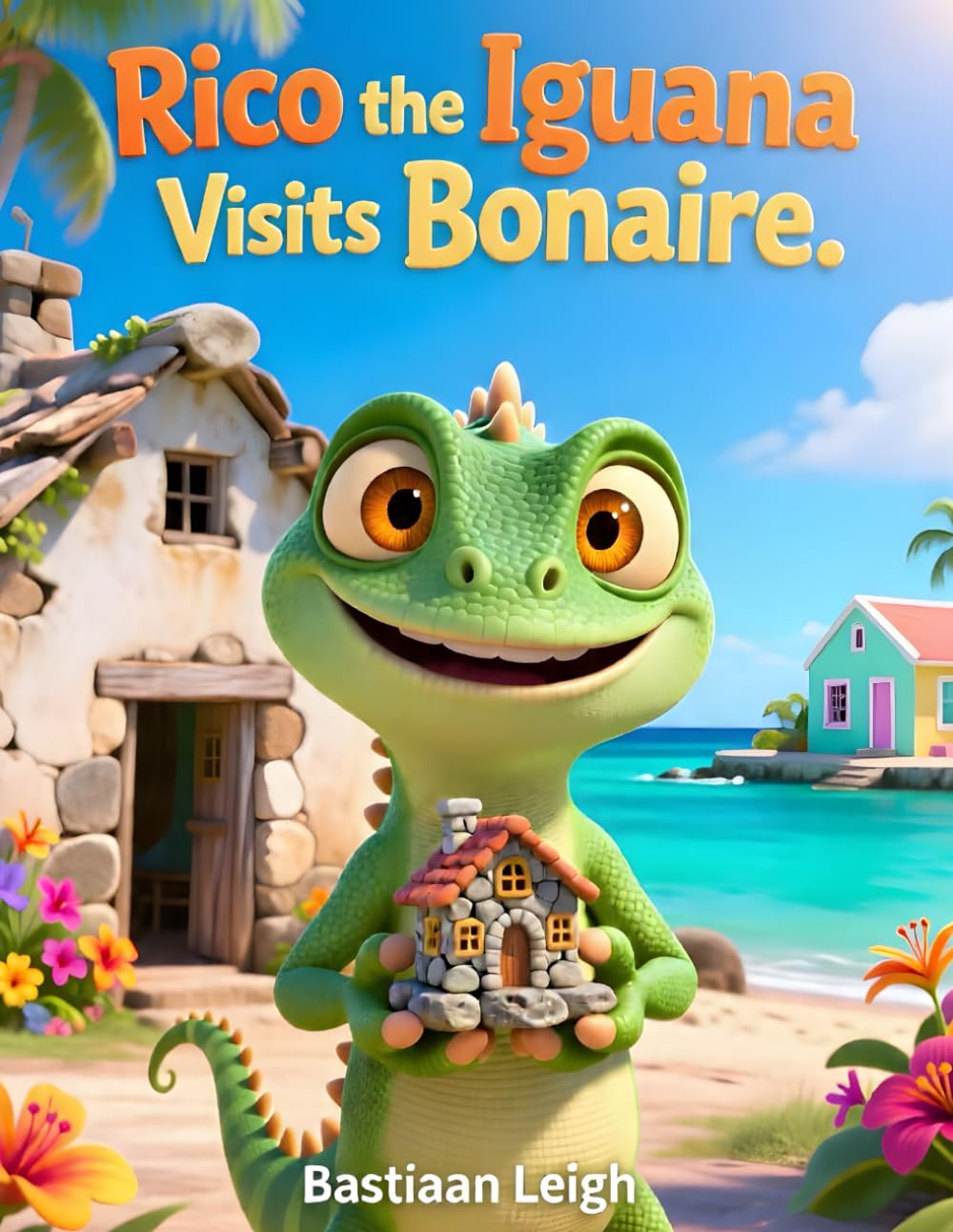 Rico The Iguana Visits Bonaire.: A Friendly Adventure Teaching Kids About History, Courage, and Empathy (Rico the Iguana Caribbean Adventure Series)