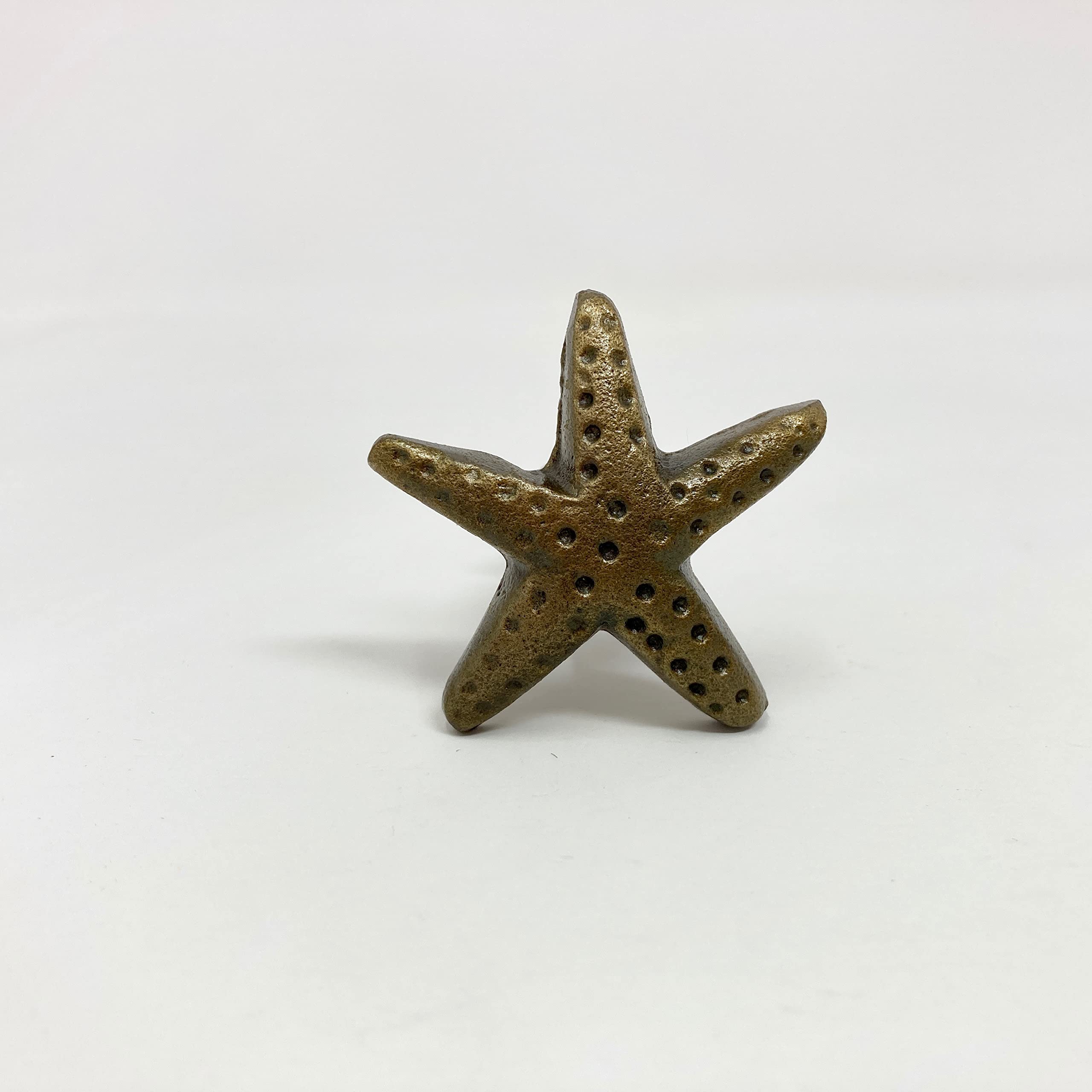Antique Bronze Sea-Life Marine Nautical Drawer Knobs, Bathroom, Cupboards, Dresser (11. Starfish)