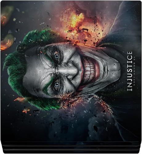 Miniatura 2 de Head Case Designs Officially Licensed Injustice Gods Among Us Joker Key Art Vinyl Sticker Gaming Skin Decal Cover Compatible with Sony Playstation 4