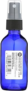Whole Foods Market, Blue Glass Bottle with Misting Spray Top, 2 fl oz
