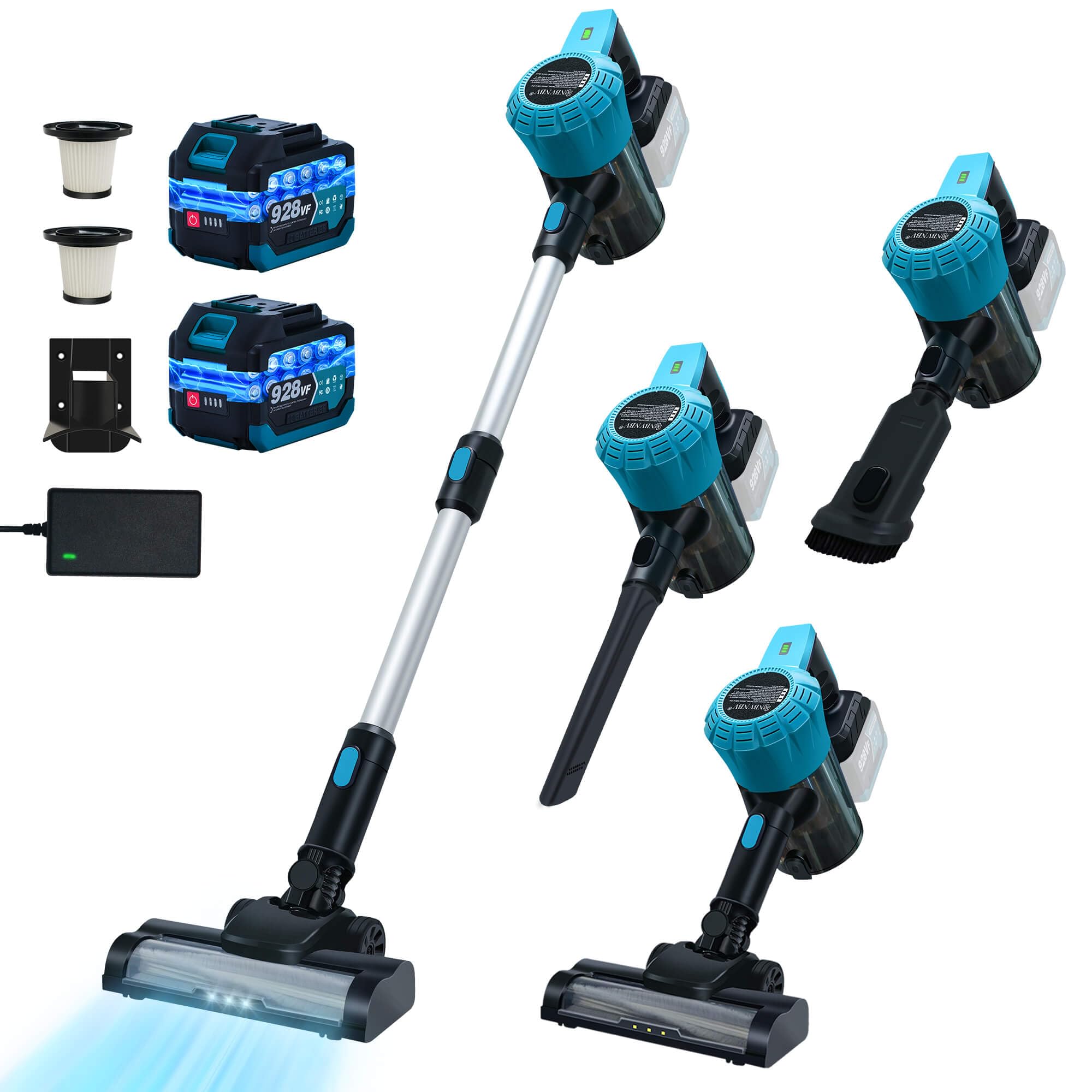 MAKITA AKKU-STAUBSAUGER DCL182Z 18 V + Akku 3,0 Ah BL1830B + Ladegerät
