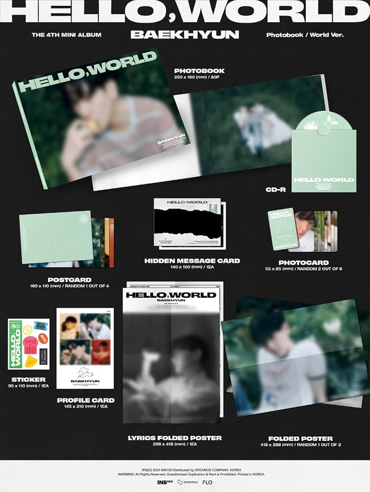 ベッキョン写真集 FROM B] PHOTOBOOK WITH BAEKHYUN」＆ONLINE MDの発売決定！2/3