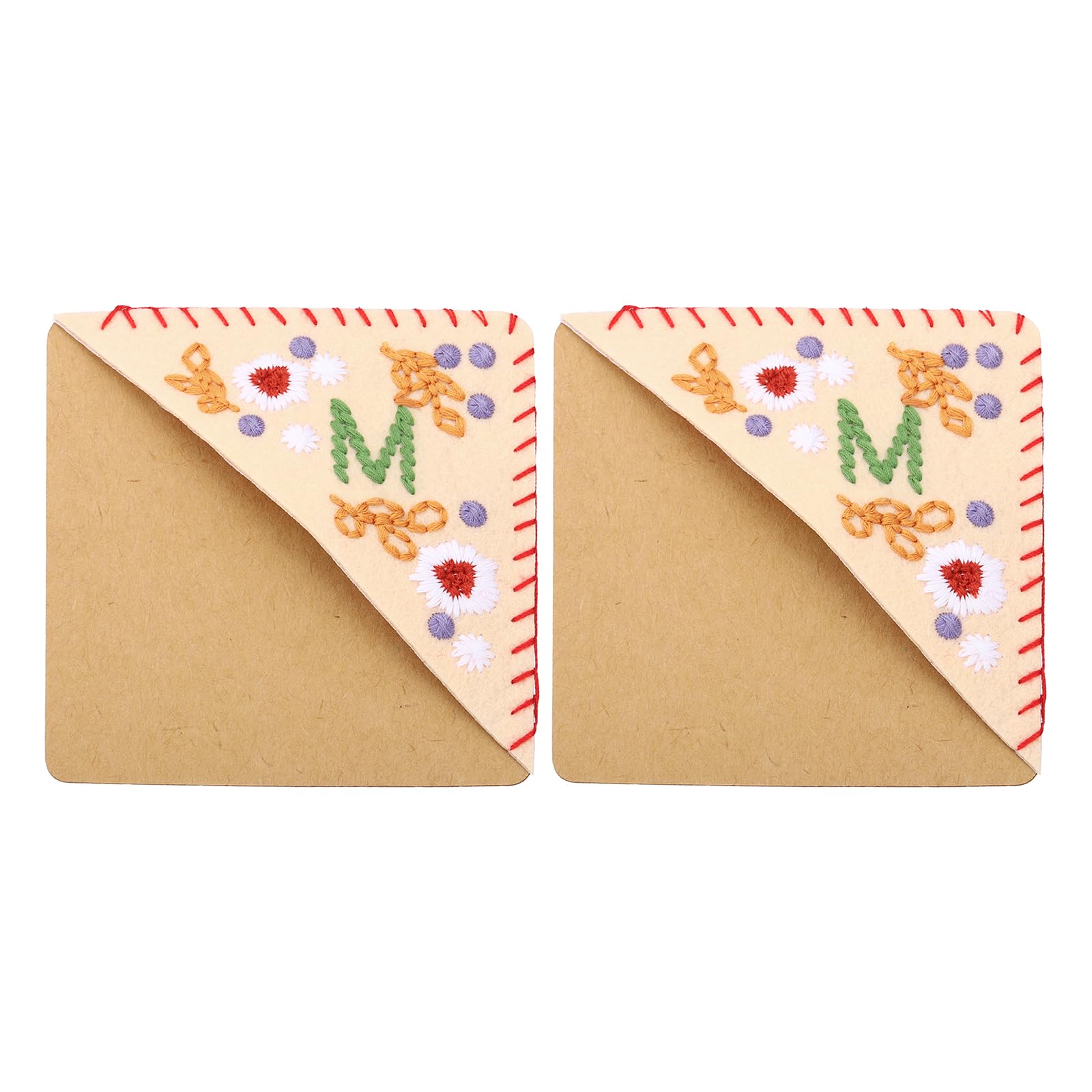 PATIKIL 2pcs Corner Bookmark