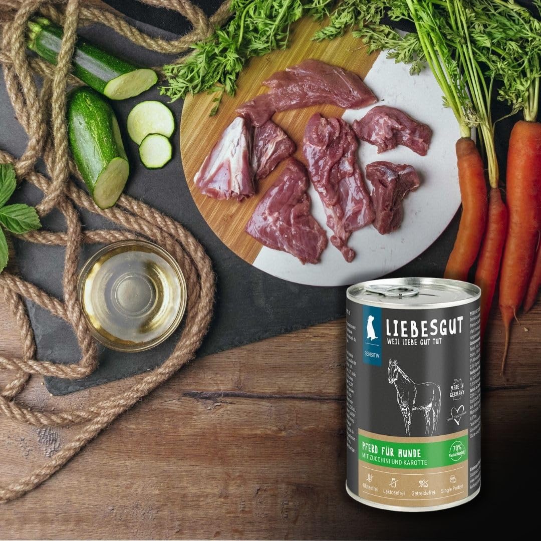 Bio Hundefutter Probierpaket Hund Adult & Sensitiv, produziert in Bayern, 14 x 400 g