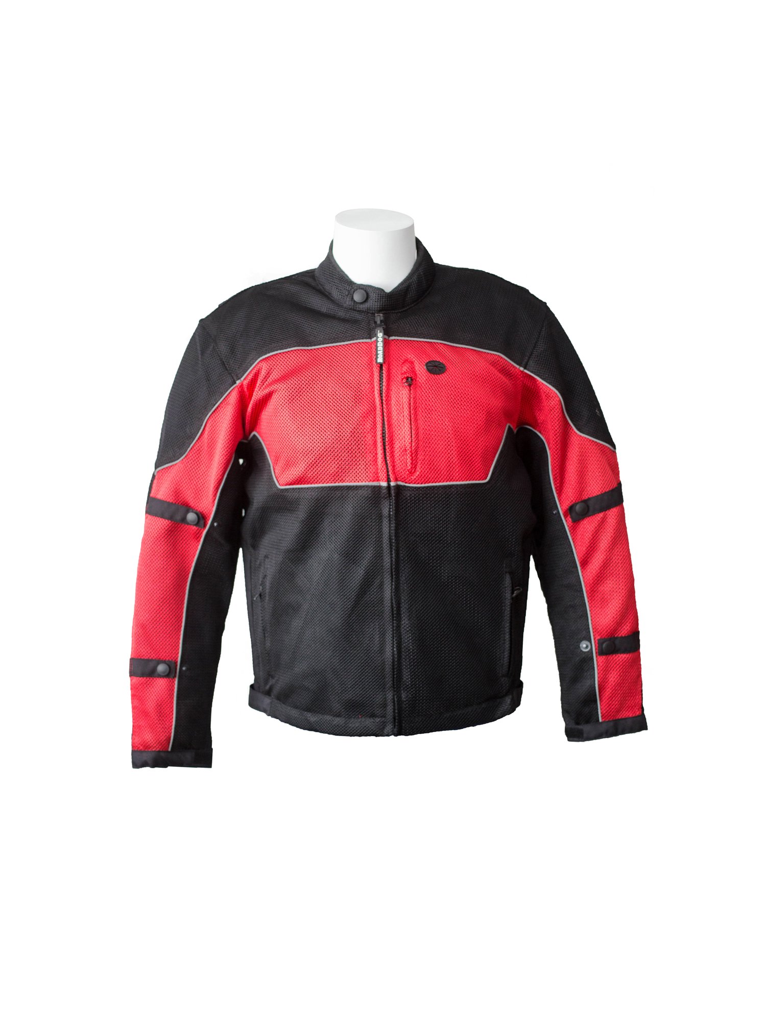 RoadDog Hurricane Mesh Motorcycle Riding Jacket Red Mens Medium