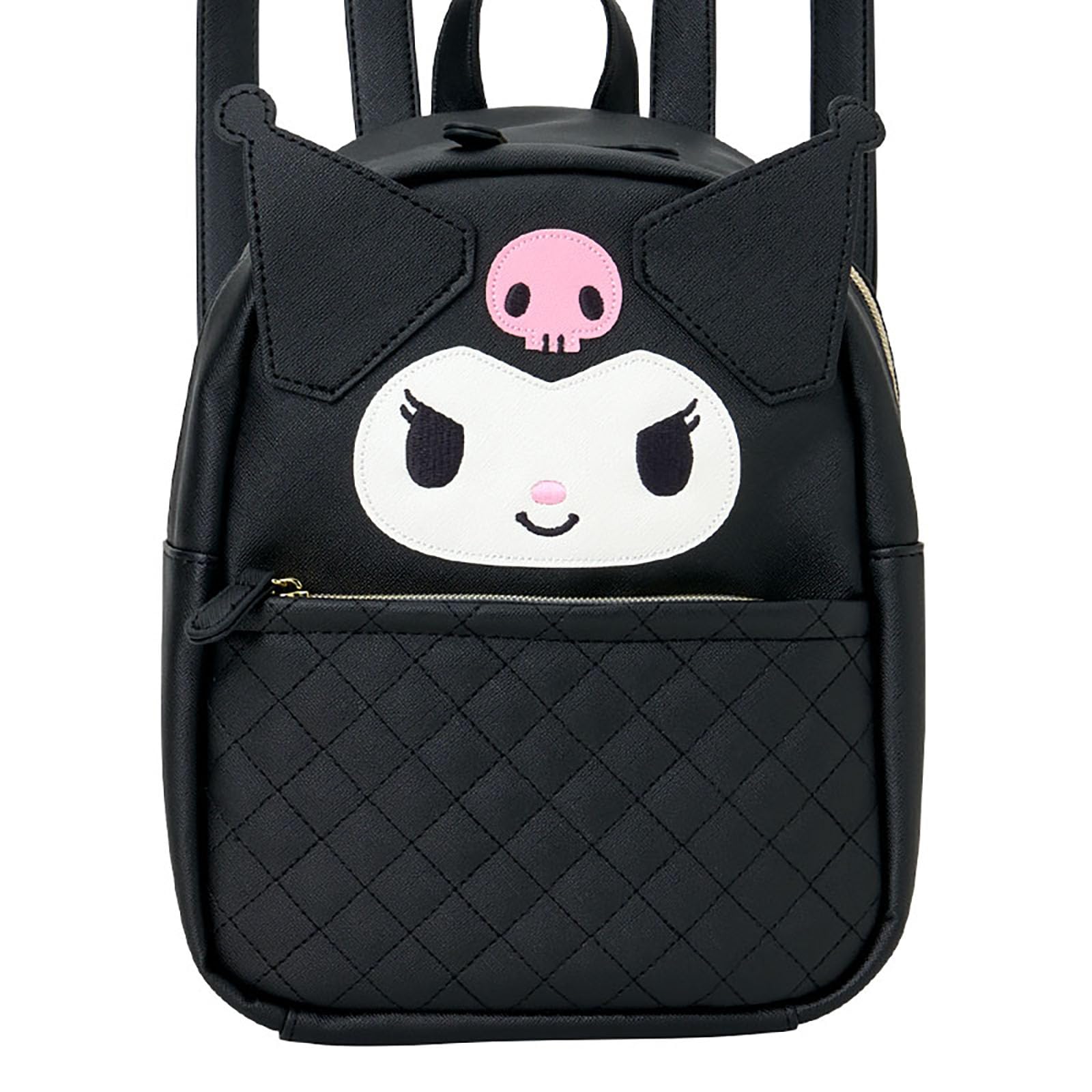 洋服/グッツ等 Amazon.co.jp: サンリオ(SANRIO) フェイス形リュック クロミ PUレザー