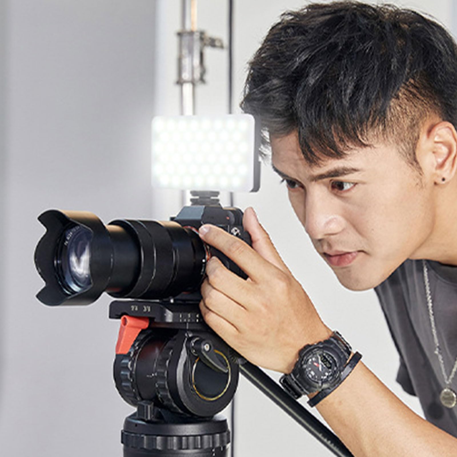 Rechargeable LED Fill Light Portable Pocket Designs Video Light Camera Light For Cell Phones Laptops Makeup Videos