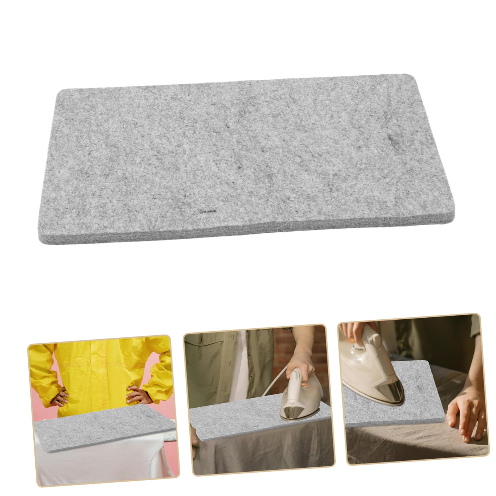 Tappetino in Feltro per Stirare Abbigliamento, Morbido e Assorbente, Dimensioni 30x45 Cm per Cucito e Quilting su Tavolo